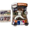 Image 2 : MLB Mcfarlane Figures Alex Rodriguez, Noah Syndergaard, Madison Bumgarner with Cards