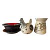 Image 3 : Studio Pottery Collection Various Signed Pieces up to 9.5 Inches Tall