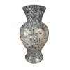Image 2 : Quartet of Glass Vases Mixed Patterns Tallest 10 Inches Decorative Art Glass