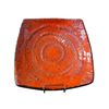 Image 2 : Fat Lava Bowl Studio Pottery Stunning Ceramic 12x12 Inch Centerpiece Mid-Century