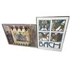 Image 1 : Lot of 2: Celtic Designed 'Bach' Poster by David Lance Goines 20x28 Abstract Floral Print 22.5x32