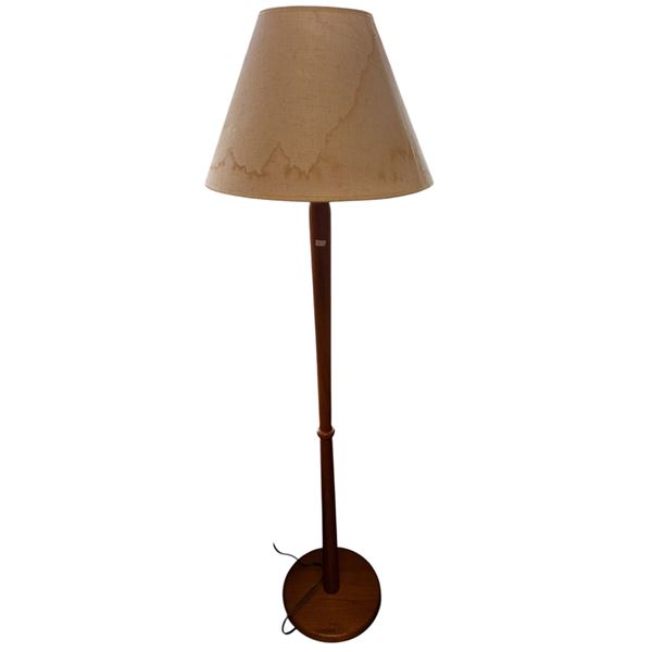Mid Century Modern Floor Standing Lamp 58-Inch Tall Needs New Shade
