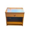 Image 1 : Small Mid-Century Modern Style Nightstand 21x15x20 Inch Wood
