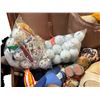Image 2 : Large Leather Luggage Case with Assorted Stuffed Animals, Toys, and Plush