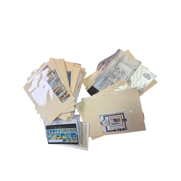 Catalogued Vintage Stamps From Around The World - Various Years