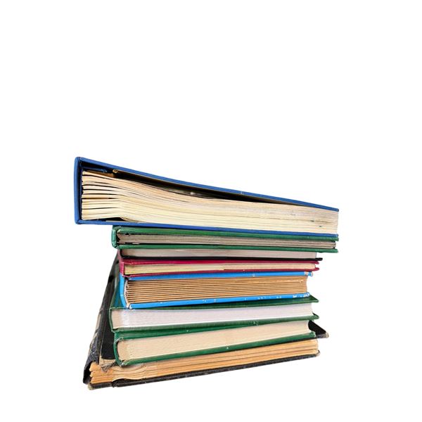 8 pc - Empty Books for Stamp Collecting