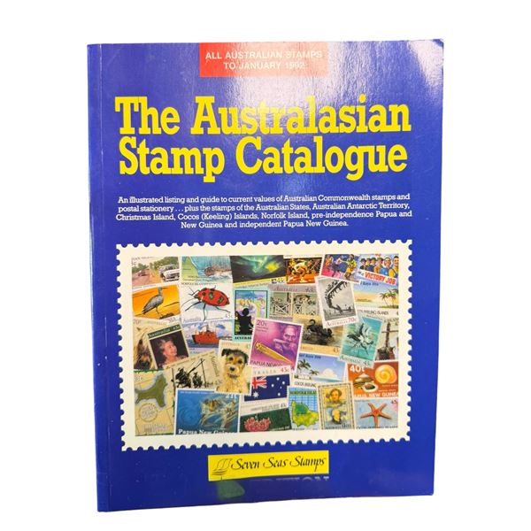 Group - Stamp Supplement Books, Australian Catalogue and Information Books