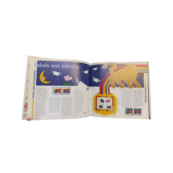 Swiss Stamp Album (1915-1998) Many Completed - Swedish Stamp Narrate, & Other Swiss Stamps