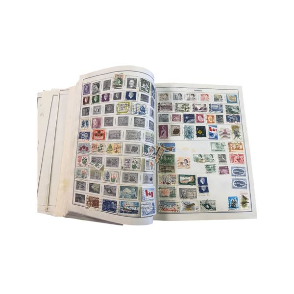 Mostly Complete "Ambassador Album" of Worldwide Vintage Stamps