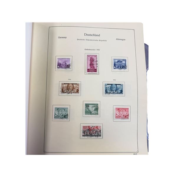 German Democratic Republic Stamps & Stamp Album