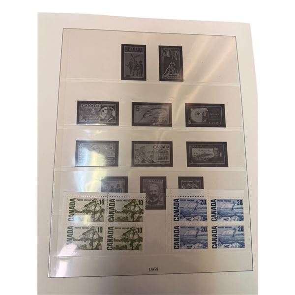 3 pc - Empty Canadian Stamp Supplement albums