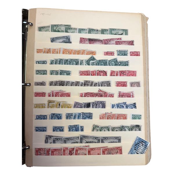 Vintage Canadian Stamp Collection - Scott Numbered 141-461 + 1940's Misc. Stamps