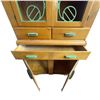 Image 2 : Vintage Art Deco Cabinet Harris Furniture & Chair Co Owen Sound 33x16x62"