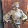 Image 3 : French Bronze Sculpture Cavalier Soldier 16-Inch Tall