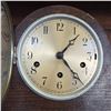 Image 2 : Vintage Wood Napoleon Hat Style Mantle Clock 16.5x6x9-Inch