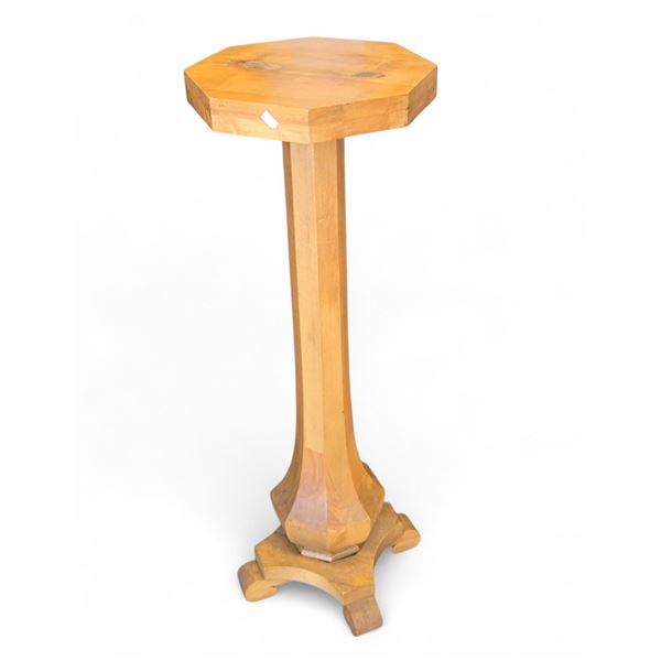 Craftsman Solid Wood Pedestal Octagonal Top 36x12x12-Inch