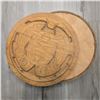 Image 3 : West Coast First Nations Wood Carved Salmon Box 10.25-Inch Diameter