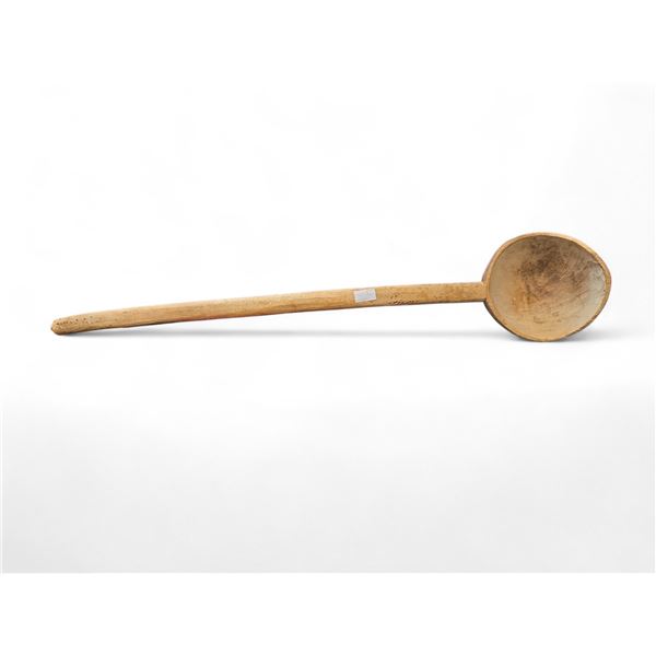 Antique Hand Carved Wooden Ladle 21-Inch Long