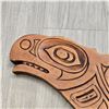 Image 2 : Chum Salmon Wood Relief Plaque Signed R Moore 20.5-Inch and Jocelyn Mange Print