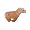 Image 1 : Wood Relief Carved First Nations Pacific Northwest Seal Signed by Cliff Delorme 9-Inch Long