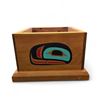 Image 1 : Cedar Lined Box West Coast Native Design 12.5x12.5x8"