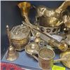 Image 2 : Large Lot of Decorative Collectables Mostly Brass Items