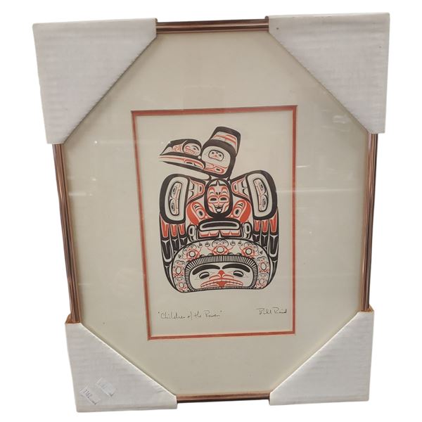 Bill Reid Children of the Raven Print 11.5x14.5
