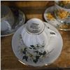 Image 2 : Set of 8 Tea Cups and Saucers Various Brands Royal Vale Windsor Multi-Pattern