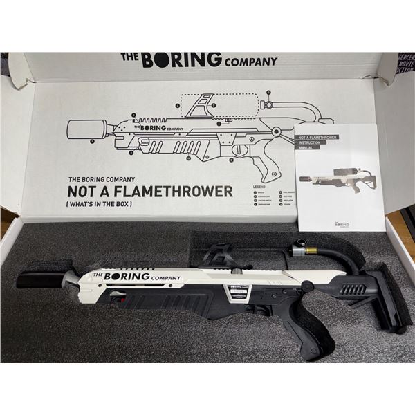 The Boring Company "Not A Flamethrower" Flame Thrower by Elon Musk - BNIB