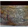 Image 5 : Hand Carved Chinese Camphor Chest "The Long Sun Co" 37x18x19-Inch