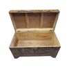 Image 2 : Hand Carved Chinese Camphor Chest the Long Sun Co 41x21x23-Inch