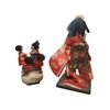Image 2 : Mid Century Japanese Porcelain Doll Harugoma Dancer 12-Inch and 6 Kimekomi Dolls 5-Inch