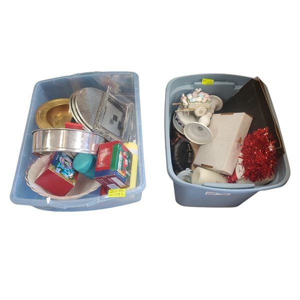 Assorted Decorative Collectibles: Brass, Lampshades, Scultpures, Glass & More