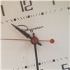 Image 2 : Vintage Ingraham Electric Wall Clock 7.5x6.25-Inch