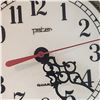 Image 2 : Vintage Hand Painted Peten Ceramic Wall Clock Italian Style