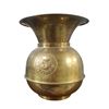 Image 1 : Vintage All Famous Havana 5 Cent Cigars Spittoon 10-Inch Tall Brass