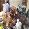 Image 2 : Pack of Dog Collectables: Wood, Porcelain, Pewter, Glass & Cast Iron Dog Lover Collectables