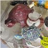 Image 3 : Bale of Turtles Collection: Wood, Porcelain, Resin, Boma & Stolze Kristall Austria Lead Crystal