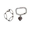 Image 1 : 2 Sterling Silver Bracelets * Total weight: 25 grams