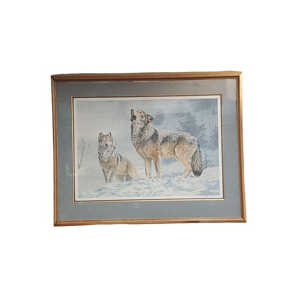 LEP Jordan Mayol 1990 Wolf Print 602/900 38x30-Inch