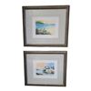 Image 1 : Pair of LEP H Allen Watercolour Prints 45/475 & 30/475 Limited Edition 16.5x14.5