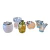 Image 1 : Assorted Mixed Glass Pieces: Cookie Jars & Vases