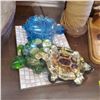 Image 2 : Wondermold Turtle Soap Trinket Dishes, Wooden Bowl, Mosaic Plate & Wood Cabin