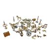 Image 1 : Collection of Brass Dollhouse Decor Miniatures