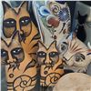 Image 3 : Large Clowder of Collectible Cats Wood, Porcelan, Glass & Metal Cat Lovers Lot