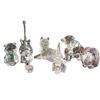 Image 1 : Assorted Glass Figurines: Swarovski, Fenton, Bergdala & More.