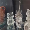 Image 3 : Assorted Glass Figurines: Swarovski, Fenton, Bergdala & More.