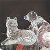 Image 4 : Assorted Glass Figurines: Swarovski, Fenton, Bergdala & More.