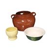 Image 1 : Pottery Trio: Medicine Hat Potteries Medalta & Albert Potteries Bean Pot