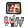 Image 1 : Collection of Coca Cola Products: Olympics Glasses Trays & More